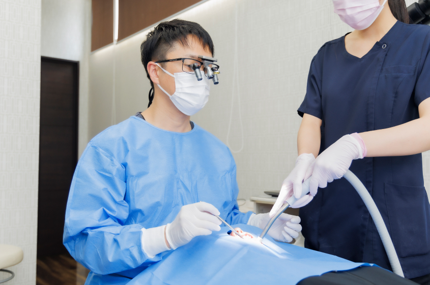 治療完了と調整